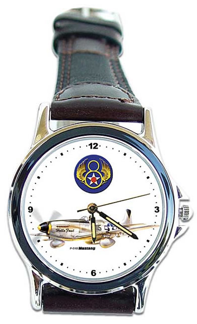 P-51 Mustang 8th Army Air Force Wrist Watch